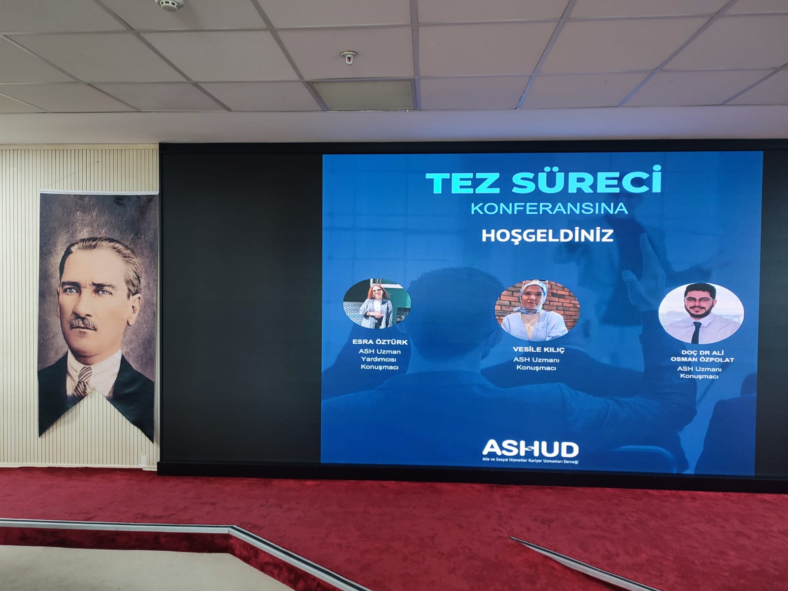 ASHUD Tarafından ‘Tez Hazırlama Süreci Konferansı’ Düzenlendi